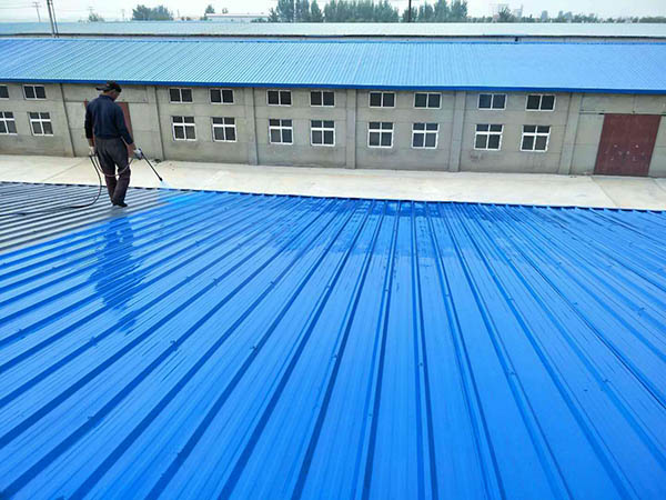 王益 彩钢瓦喷漆翻新工业厂房、仓库